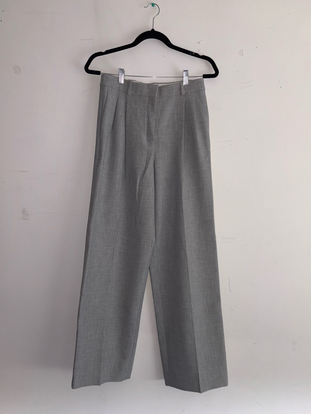Babaton Women’s Light Gray Dress Pants Trousers